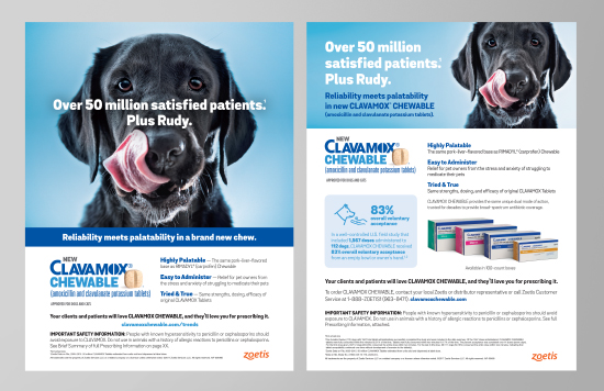 Clavamox Chewable Tablet Product Launch