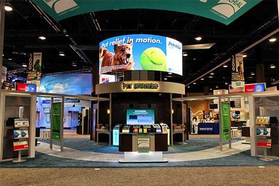 Merial Tradeshow Booth