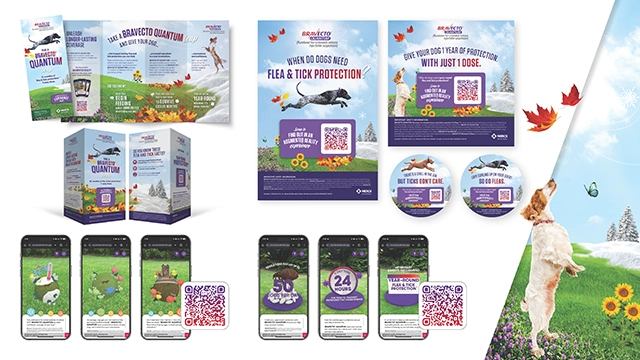 Bravecto® Quantum In-Clinic Pet Owner Merchandise with Augmented Reality Experience
